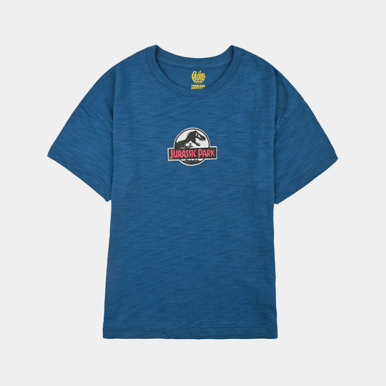 Boys Slub Jersey T-Shirt H/S J-Park-BLUE