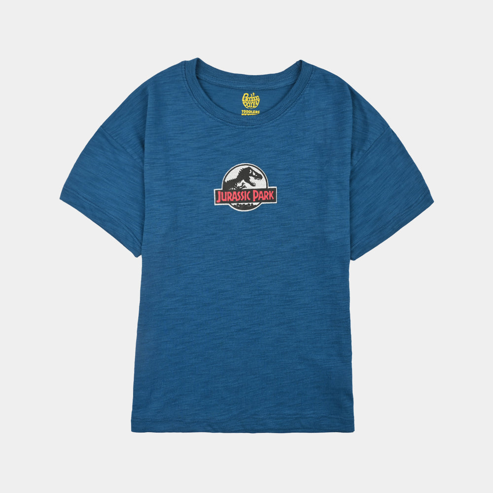 Boys Slub Jersey T-Shirt H/S J-Park-BLUE