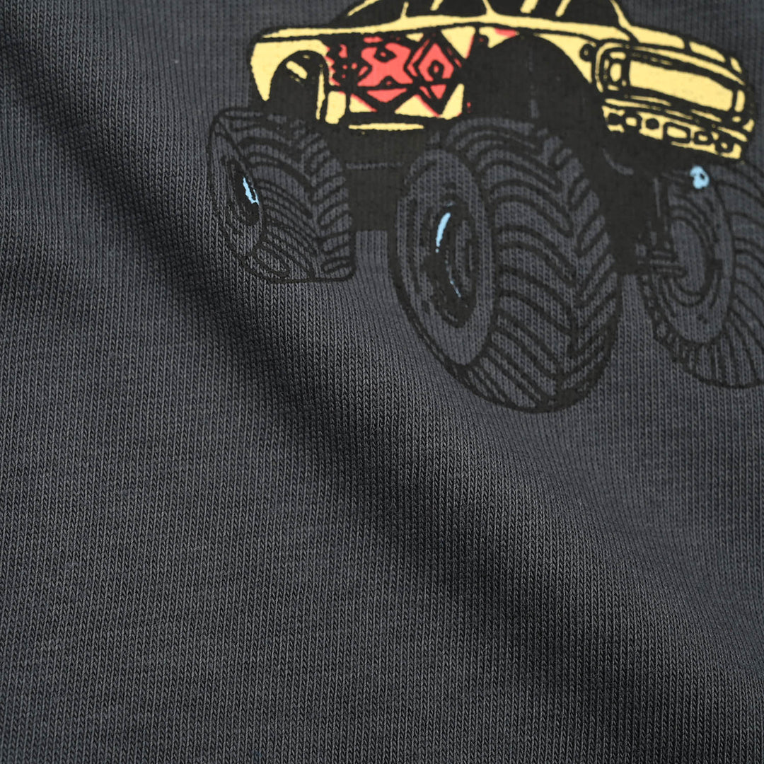 Infant Boys Cotton Jersey T-Shirt Road Thrill-GREY