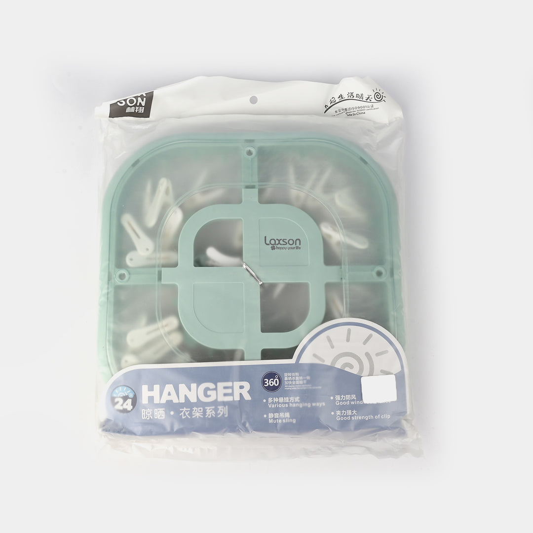 Laundry Cloth Hanger Clips Set | 24Pcs