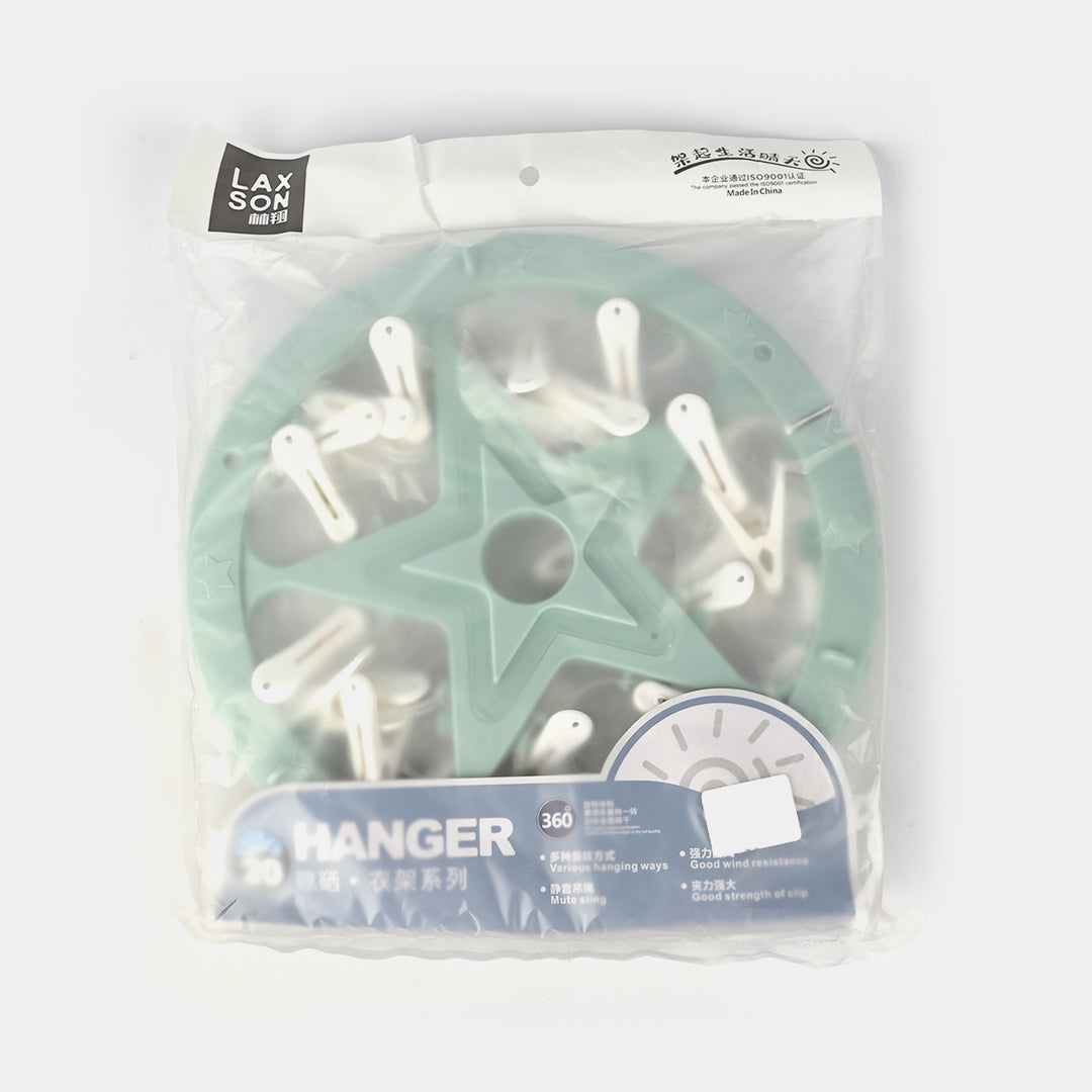 Laundry Cloth Hanger Clips Set | 20Pcs