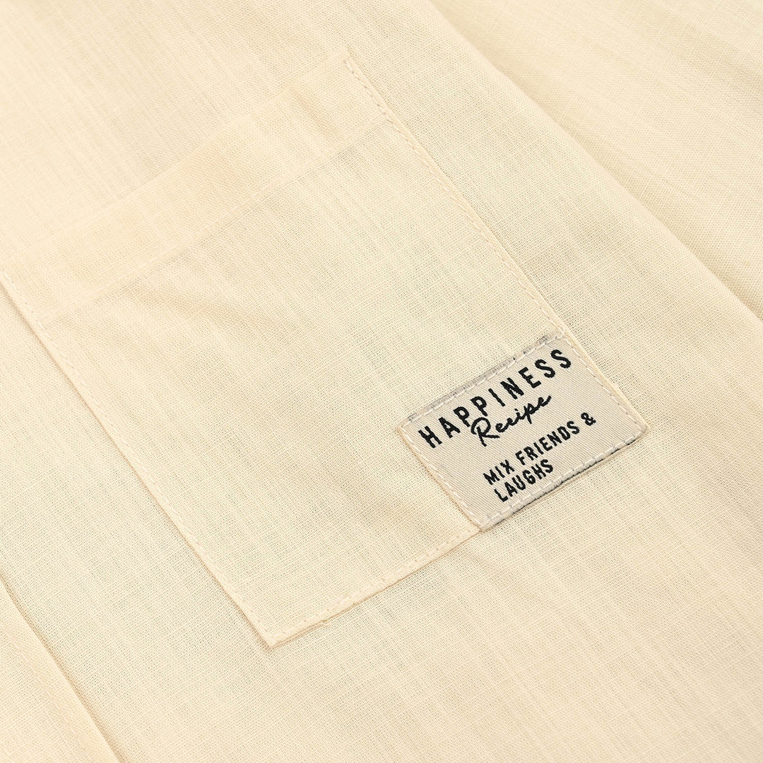 Boys Cotton Slub Casual Shirt Lead Evolution
