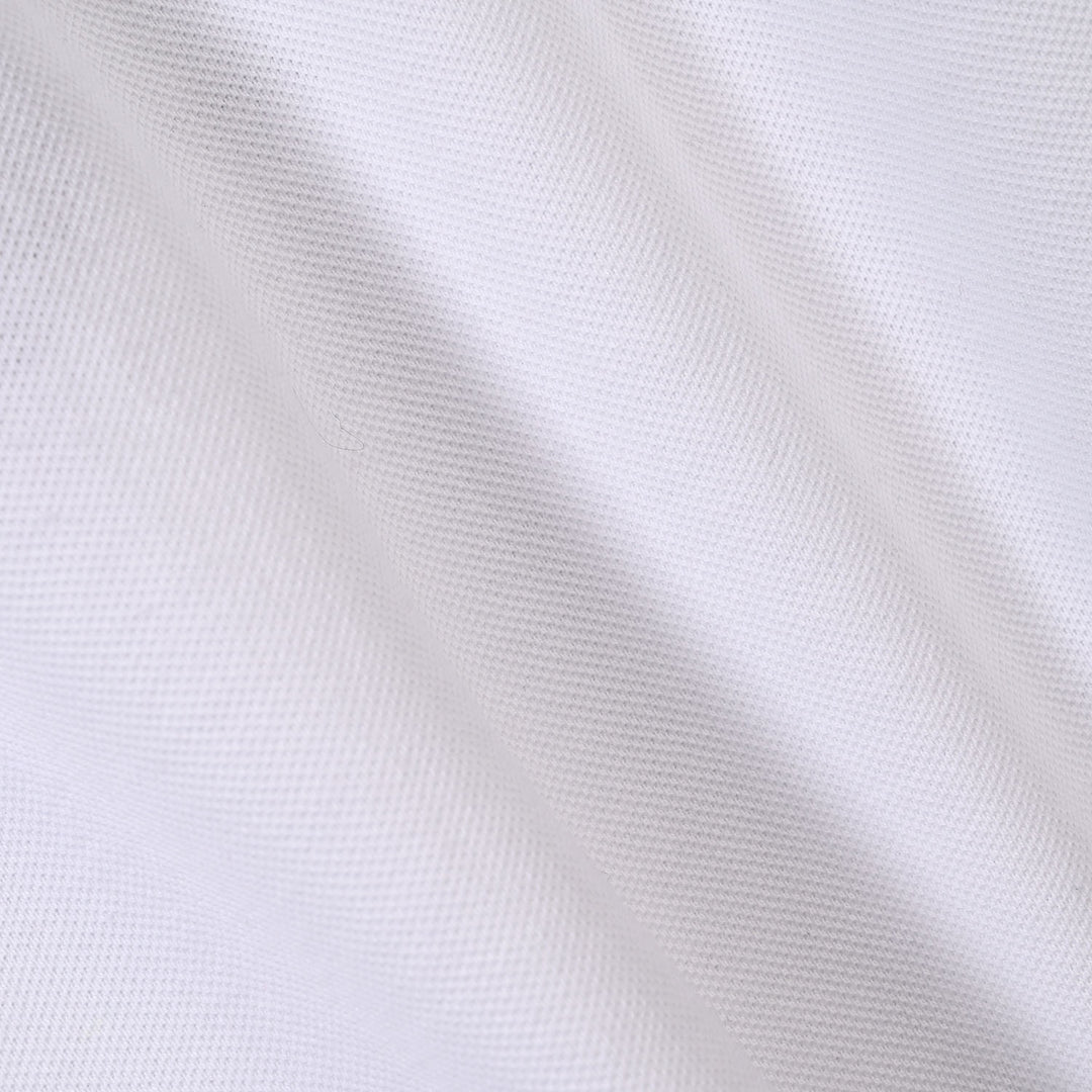 Girls Cotton PK T-Shirt F/S Optimist-White