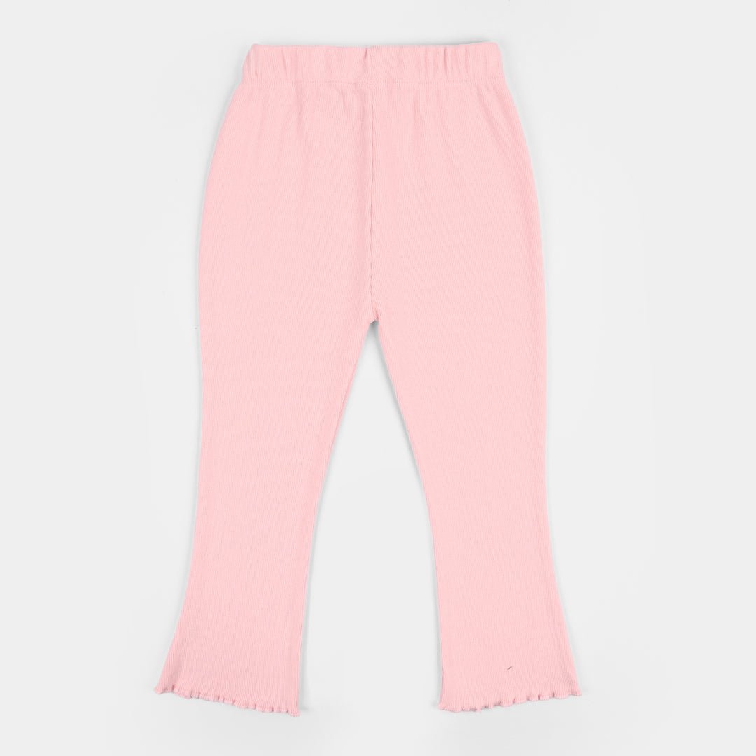 Girls Cotton Rib Tight Amazing - Pink