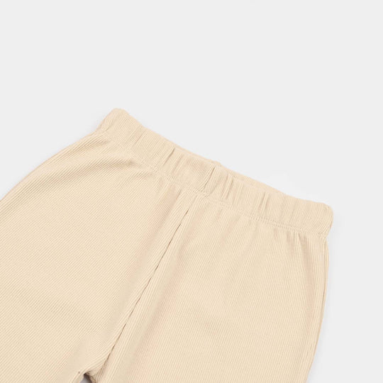 Girls Cotton Baby Rib Tight Let Your Wings