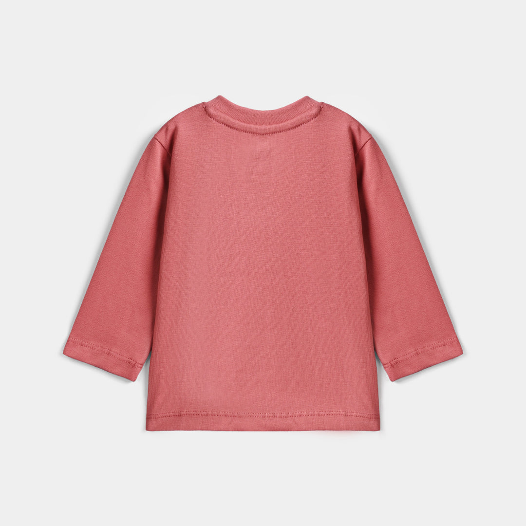 Infant Girls Cotton Jersey T-Shirt Cosy Vibes