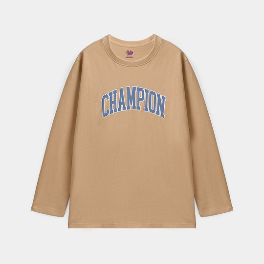 Boys Cotton Jersey T-Shirt F/S Champion
