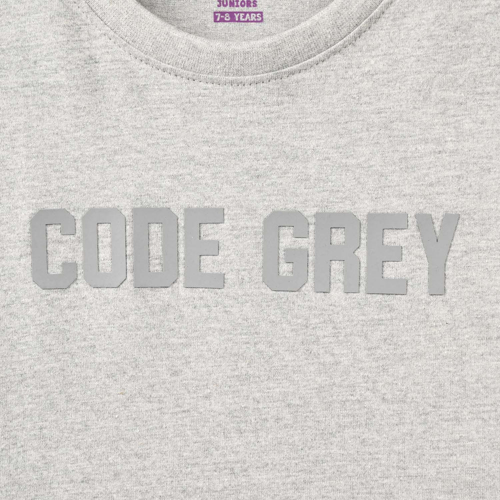 Boys Cotton Jersey T-Shirt F/S Code Grey-Heater Grey