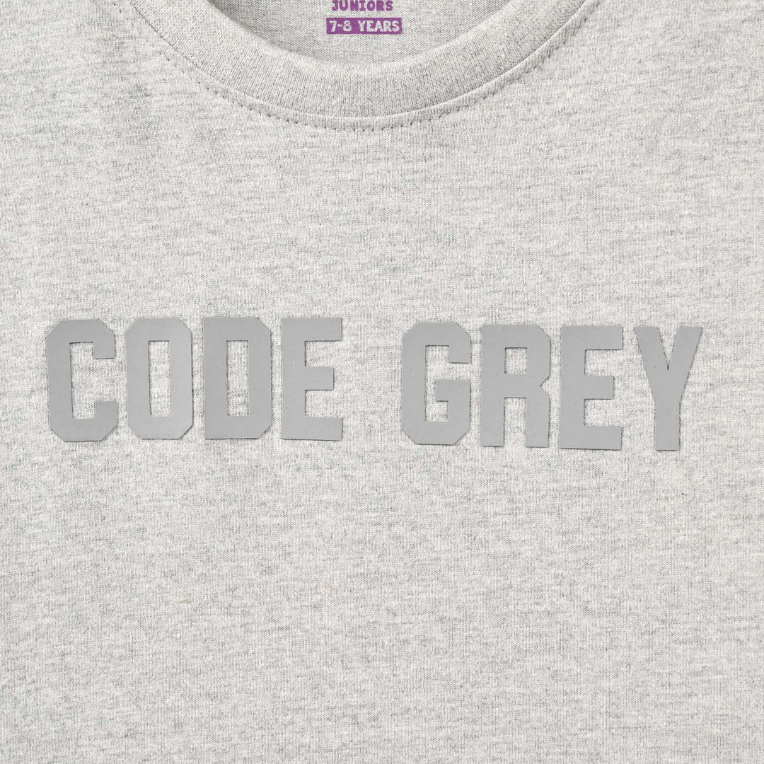 Boys Cotton Jersey T-Shirt F/S Code Grey-Heater Grey