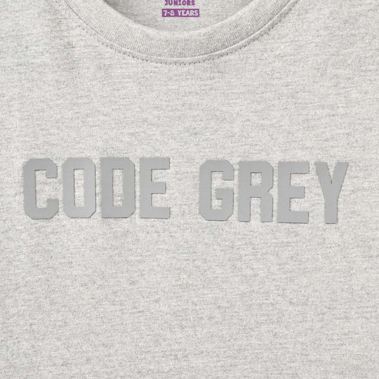 Boys Cotton Jersey T-Shirt F/S Code Grey-Heater Grey
