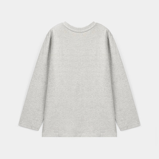 Boys Cotton Jersey T-Shirt F/S Code Grey-Heater Grey