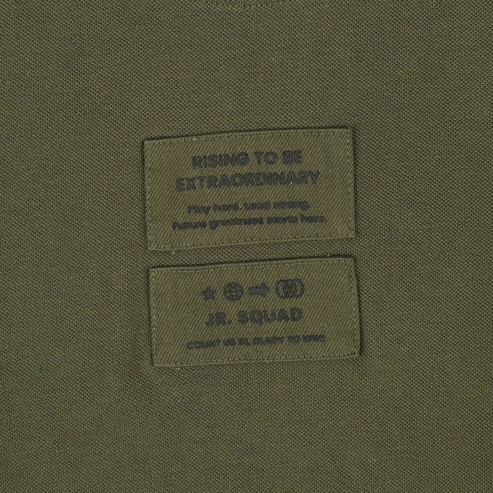 Boys Cotton PK T-Shirt H/S Rising-Deep.Depth