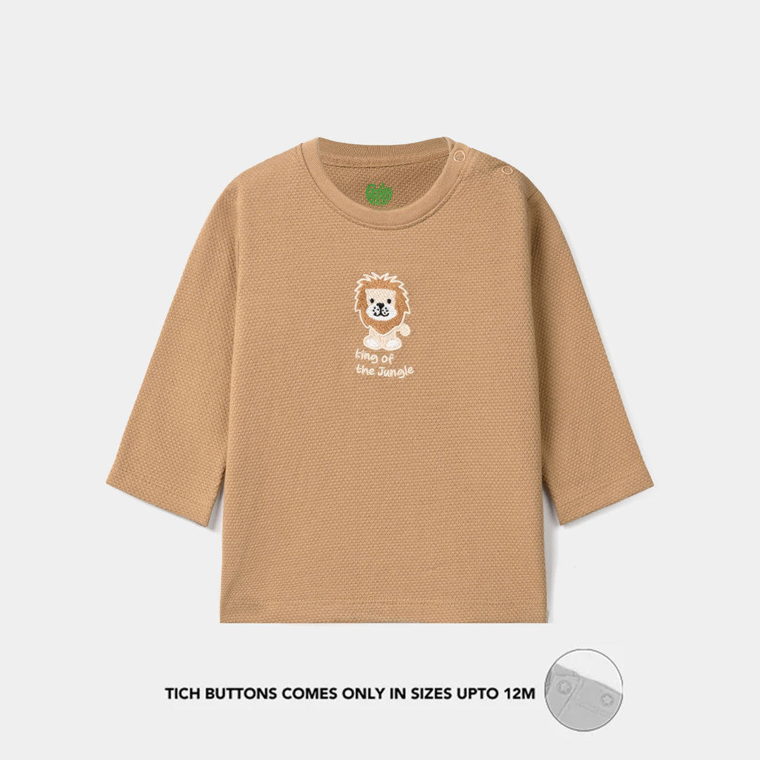 Infant Boys Popcorn T-Shirt F/S Cub