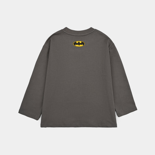 Boys Cotton Terry T-Shirt Full Sleeves Character - Castlerock