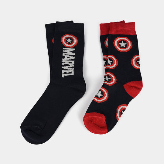 Boys Socks Pack Of 2 Navy Blue