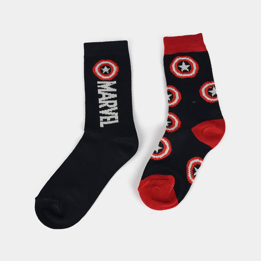 Boys Socks Pack Of 2 Navy Blue