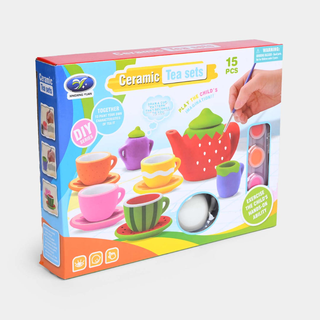 DIY Tea Painting Set for Kids