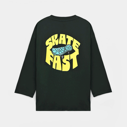 Boys Cotton Jersey T-Shirt F/S Skate Fast