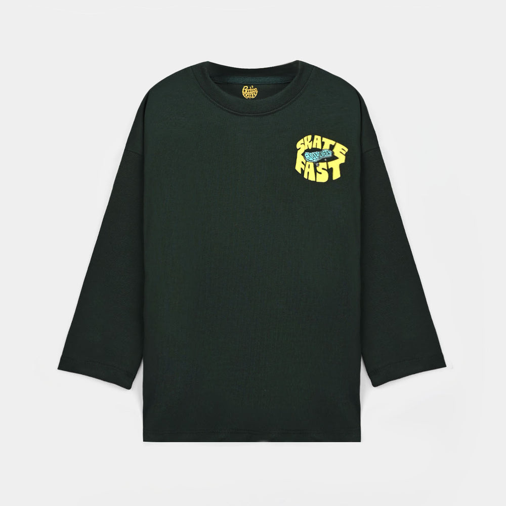Boys Cotton Jersey T-Shirt F/S Skate Fast