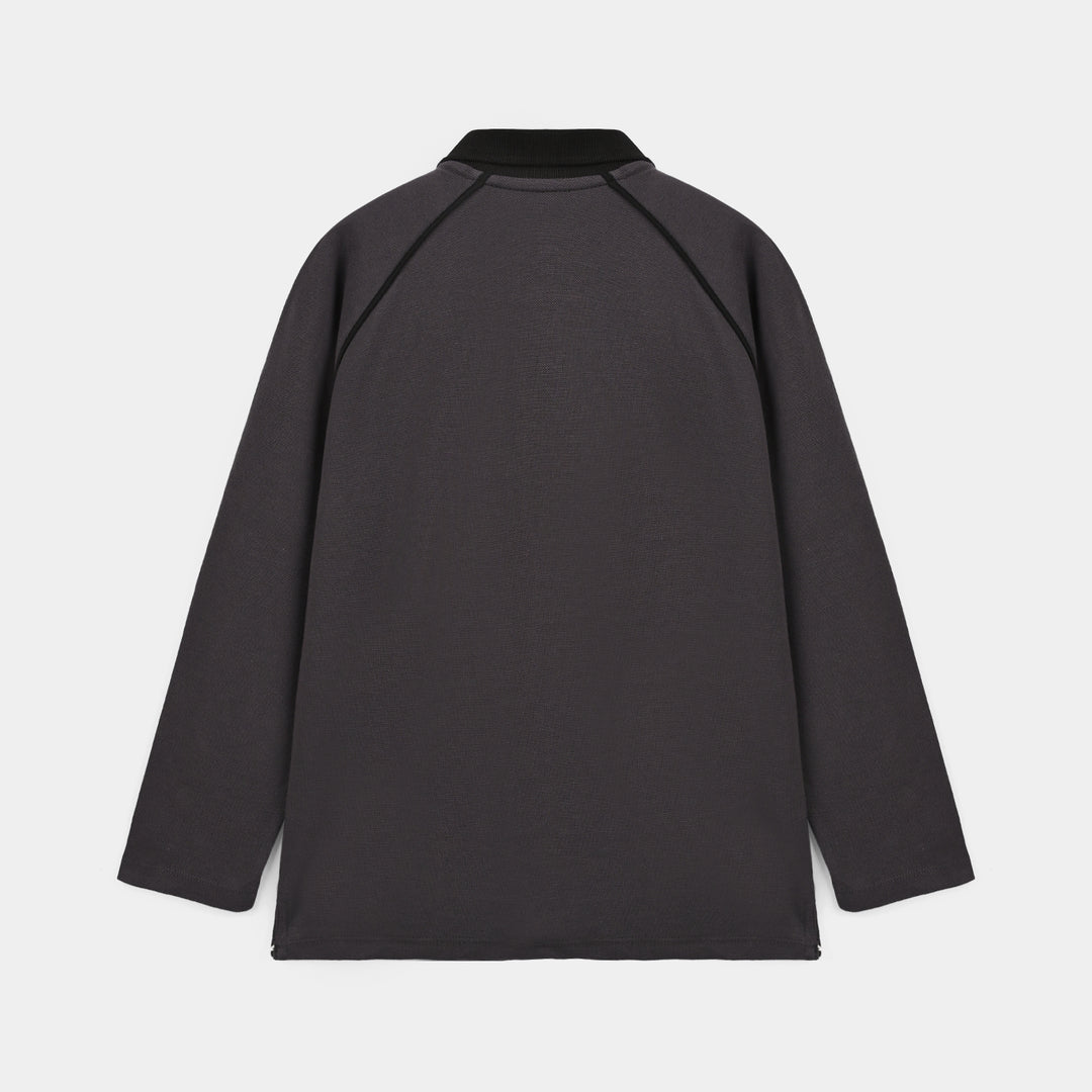 Boys Cotton PK Polo F/S Made Different-Ebony