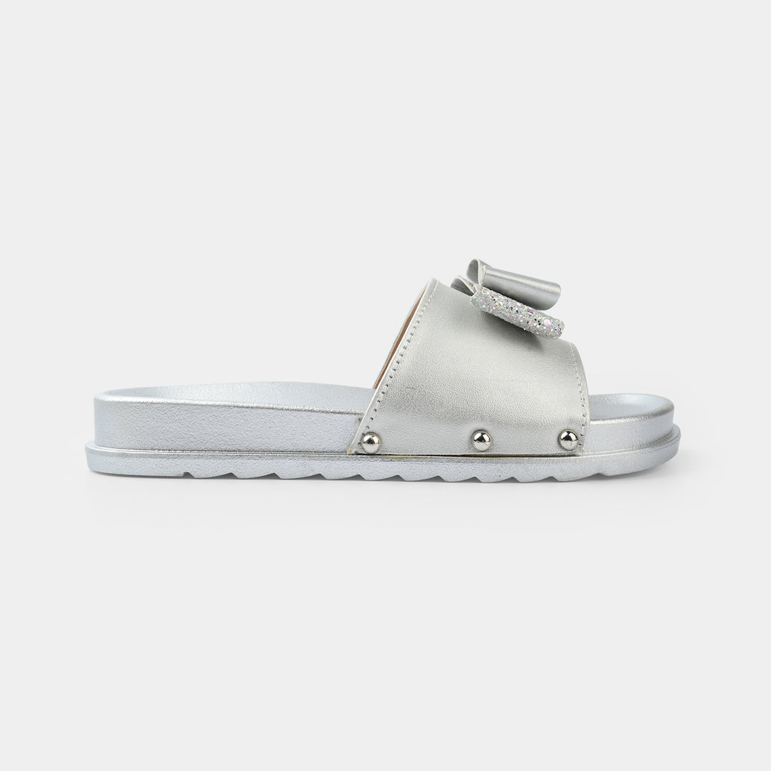 Teens Girls Slide 1368-SILVER