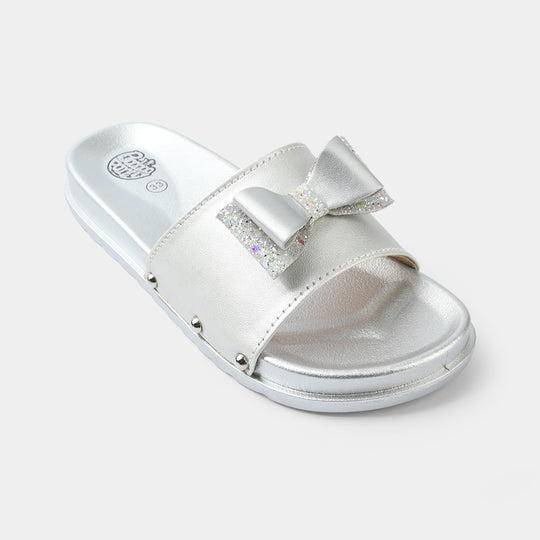 Teens Girls Slide 1368-SILVER