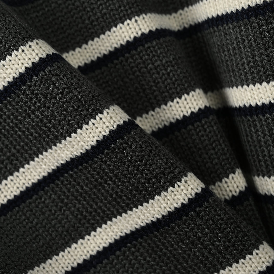 Boys Acrylic Sweater-Epic Fun-Navy.Grey