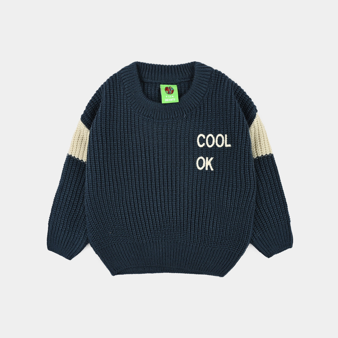 Infant Boys Acrylic Sweater-Cool Boy