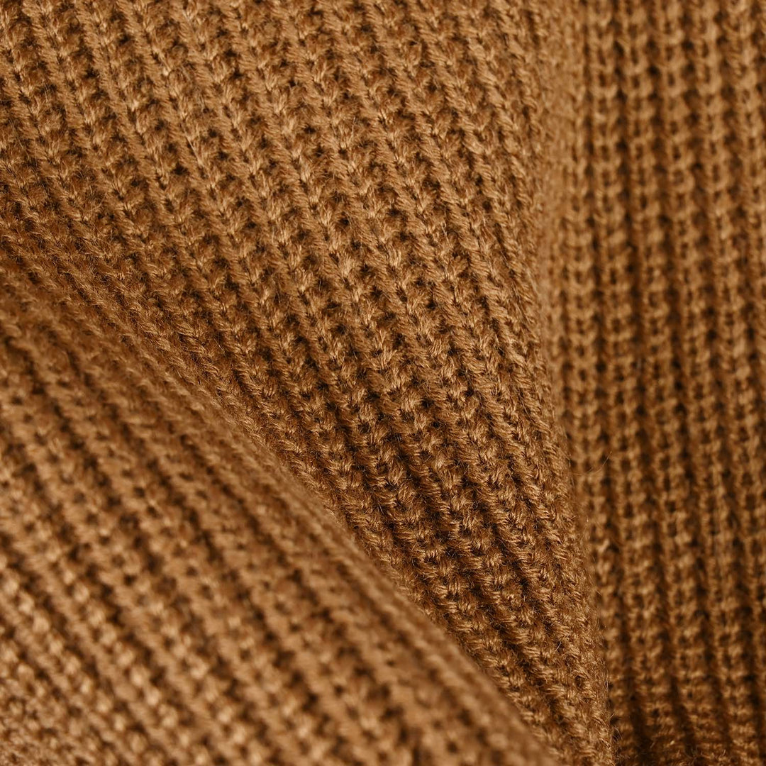 Infant Boys Acrylic Sweater-Grizzly-BROWN