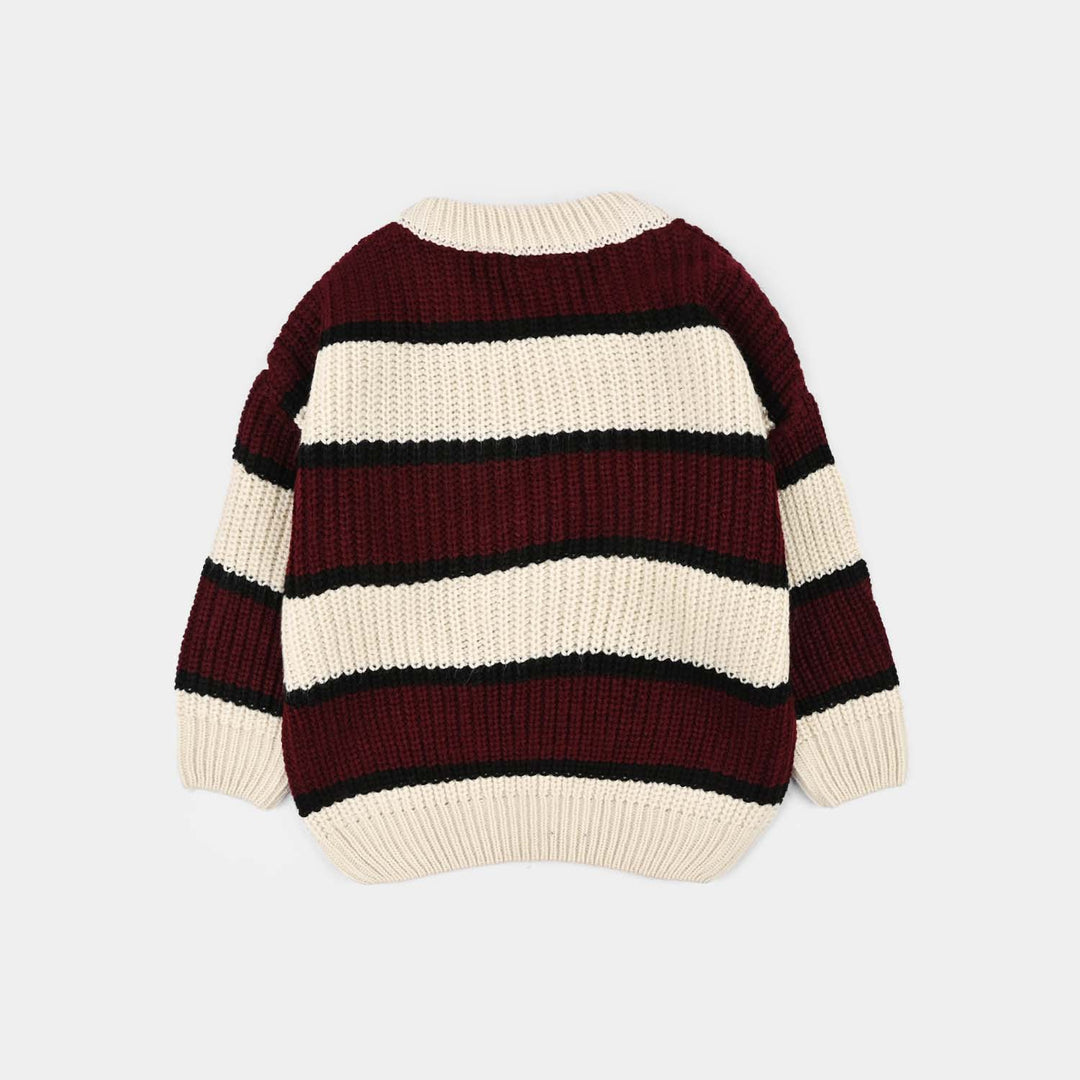 Infant Boys Acrylic Sweater-Woody-Multi