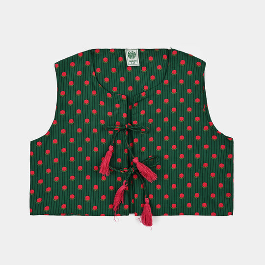 Girls Poly Lawn 3Pcs Truck-Green
