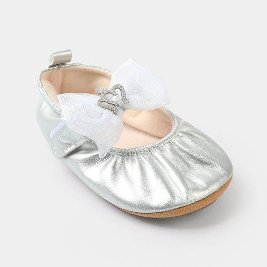 Girls Booties 2254-SILVER