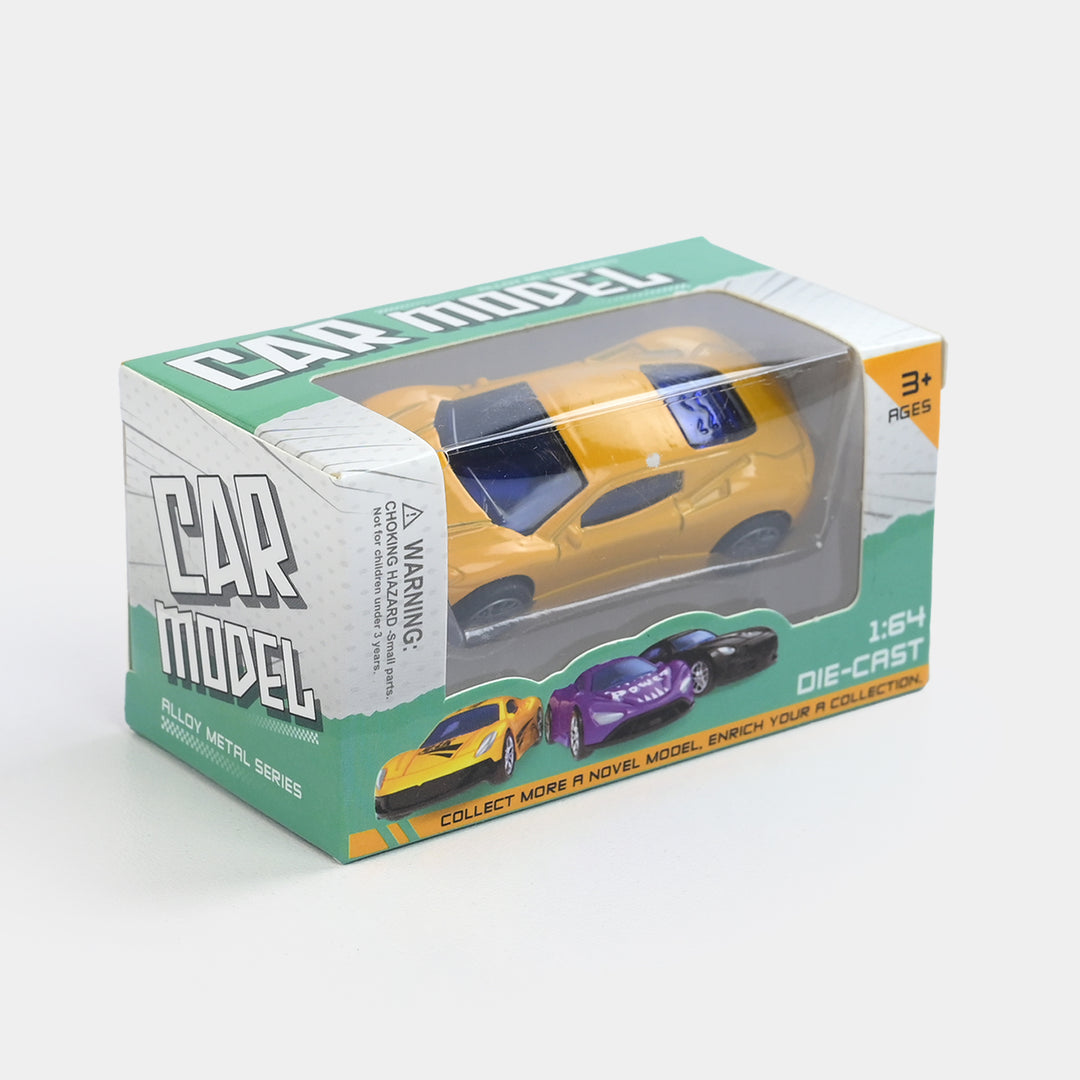 Die-cast alloy car model toy