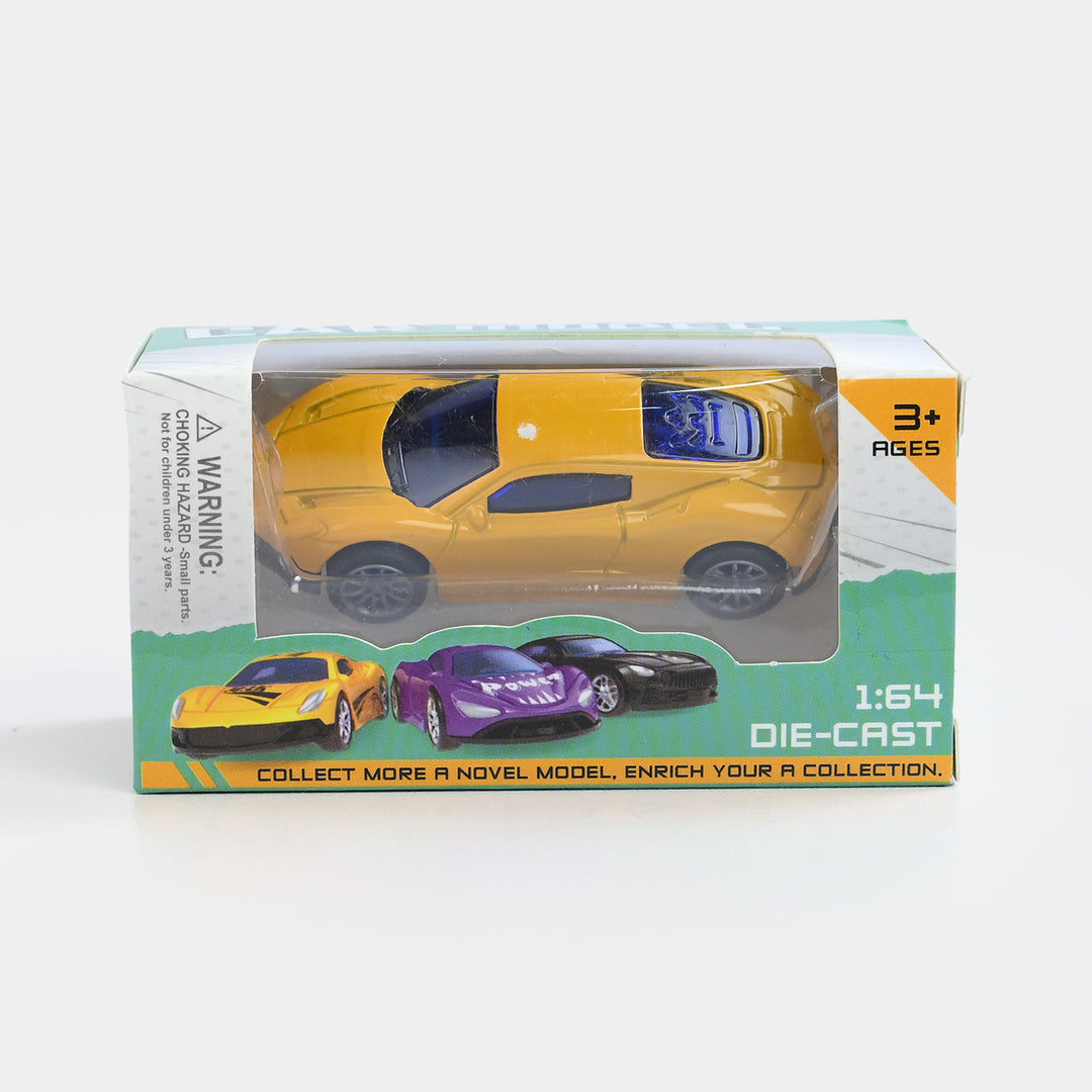 Die-cast alloy car model toy