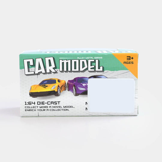 Die-cast alloy car model toy