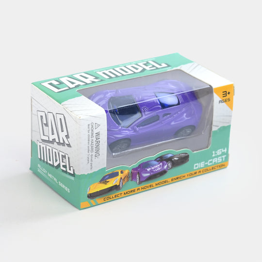 Die-cast alloy car model toy