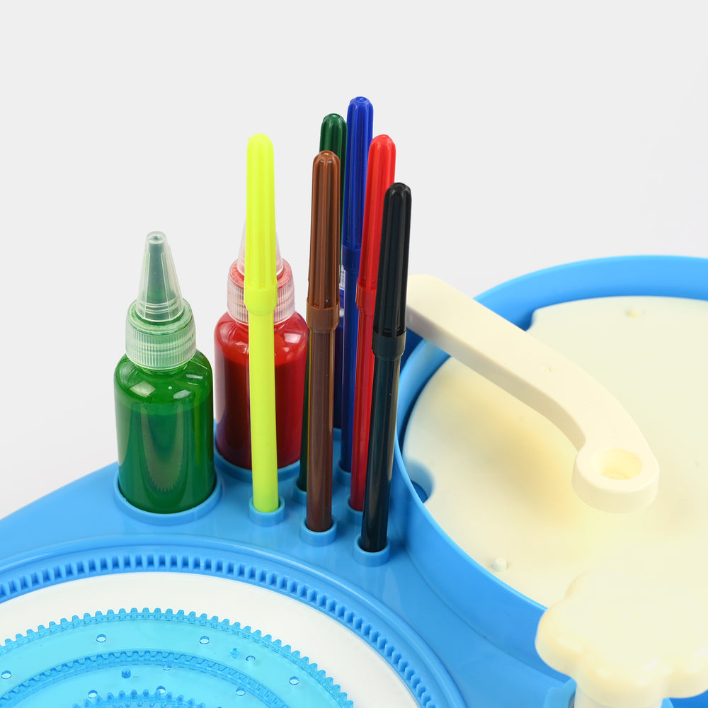 2-in-1 Creative Spin and Spiral Art