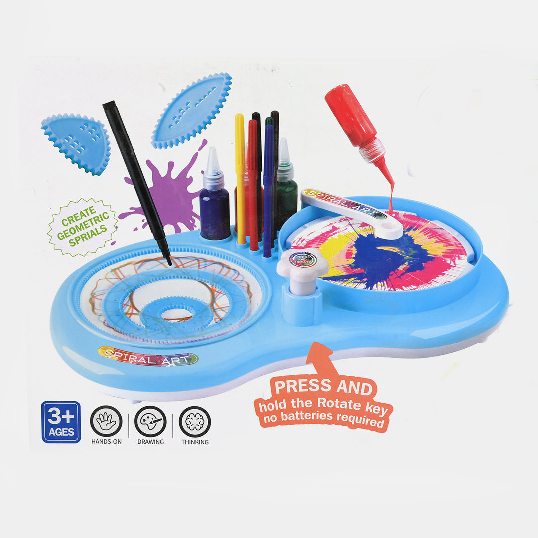 2-in-1 Creative Spin and Spiral Art