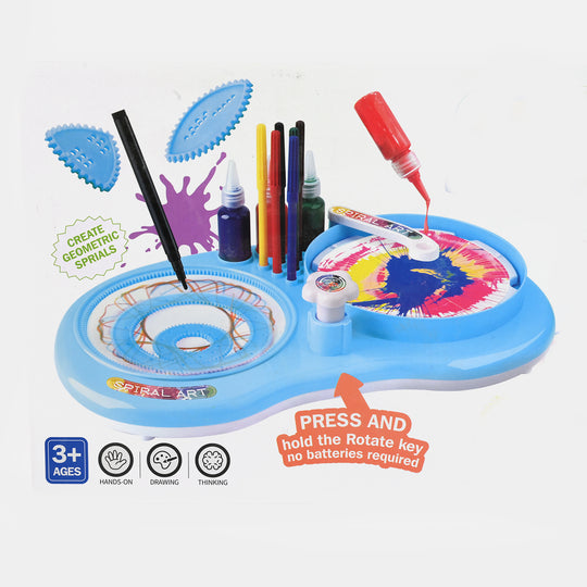 2-in-1 Creative Spin and Spiral Art