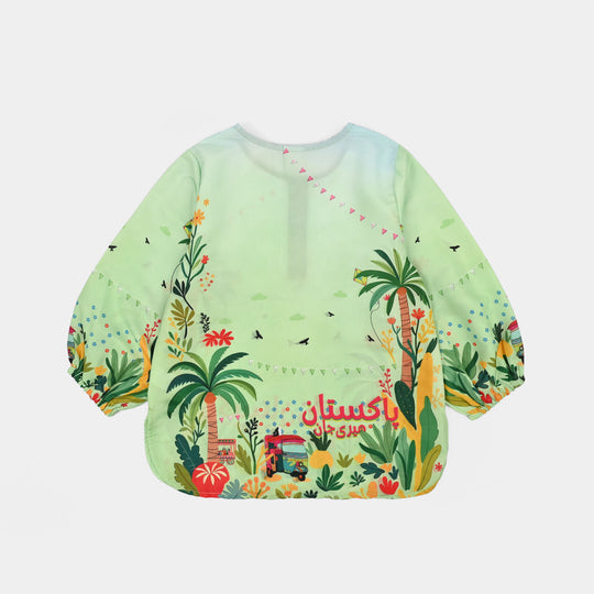 Girls Polyester Casual Top Auto Rickshaw - Light Green