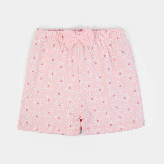 Infant Girls Cotton Interlock Suit Bloom-Pink