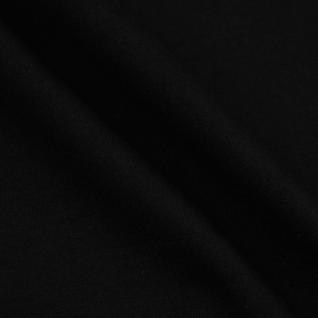 Boys Poly Cotton Jersey Night Suit Game-Jet Black
