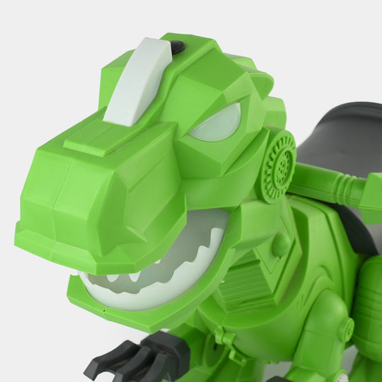Dinosaur Foot-to-Floor Ride-On Walker Light & Music