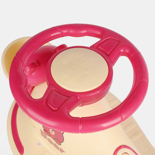 Wiggle Ride-On Twisting & Swing Car