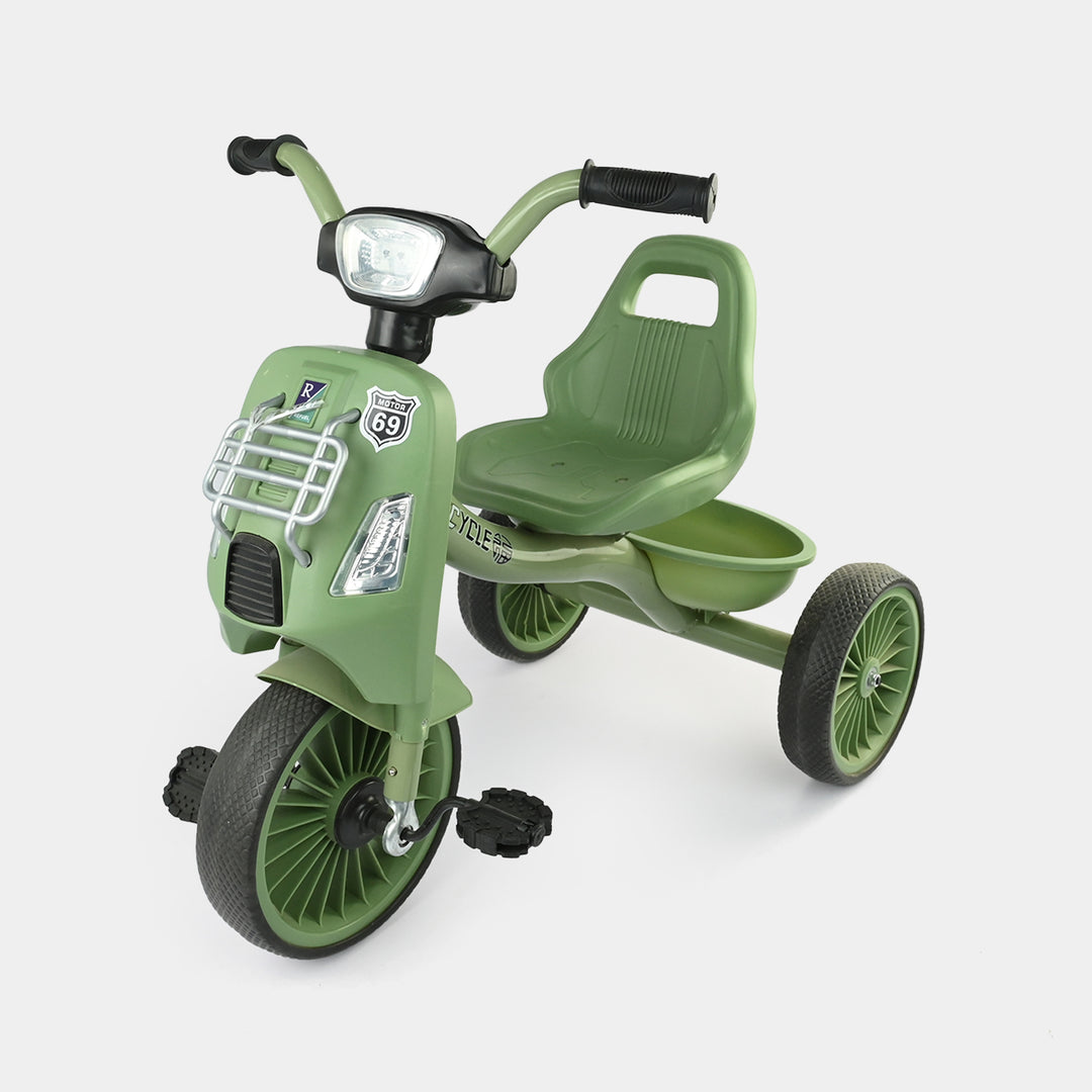 Kids Pedal Tricycle with Light & Sound