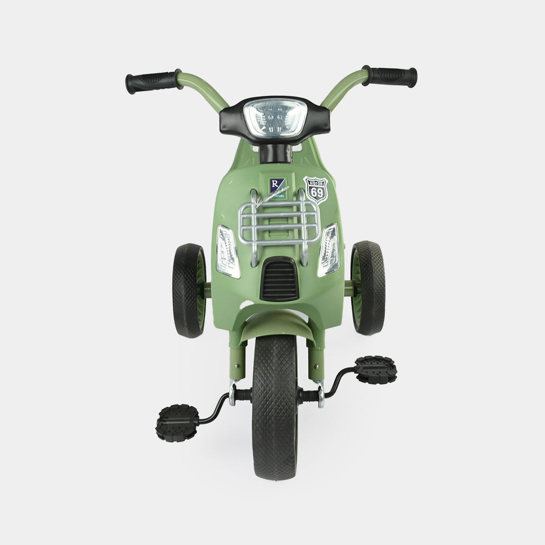Kids Pedal Tricycle with Light & Sound