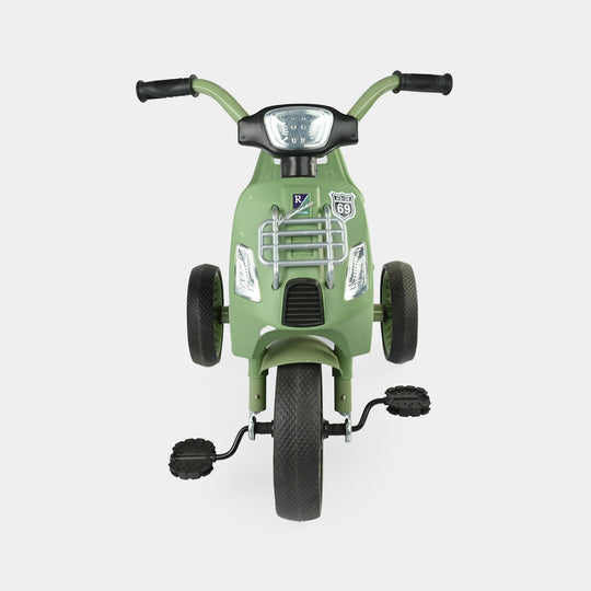 Kids Pedal Tricycle with Light & Sound