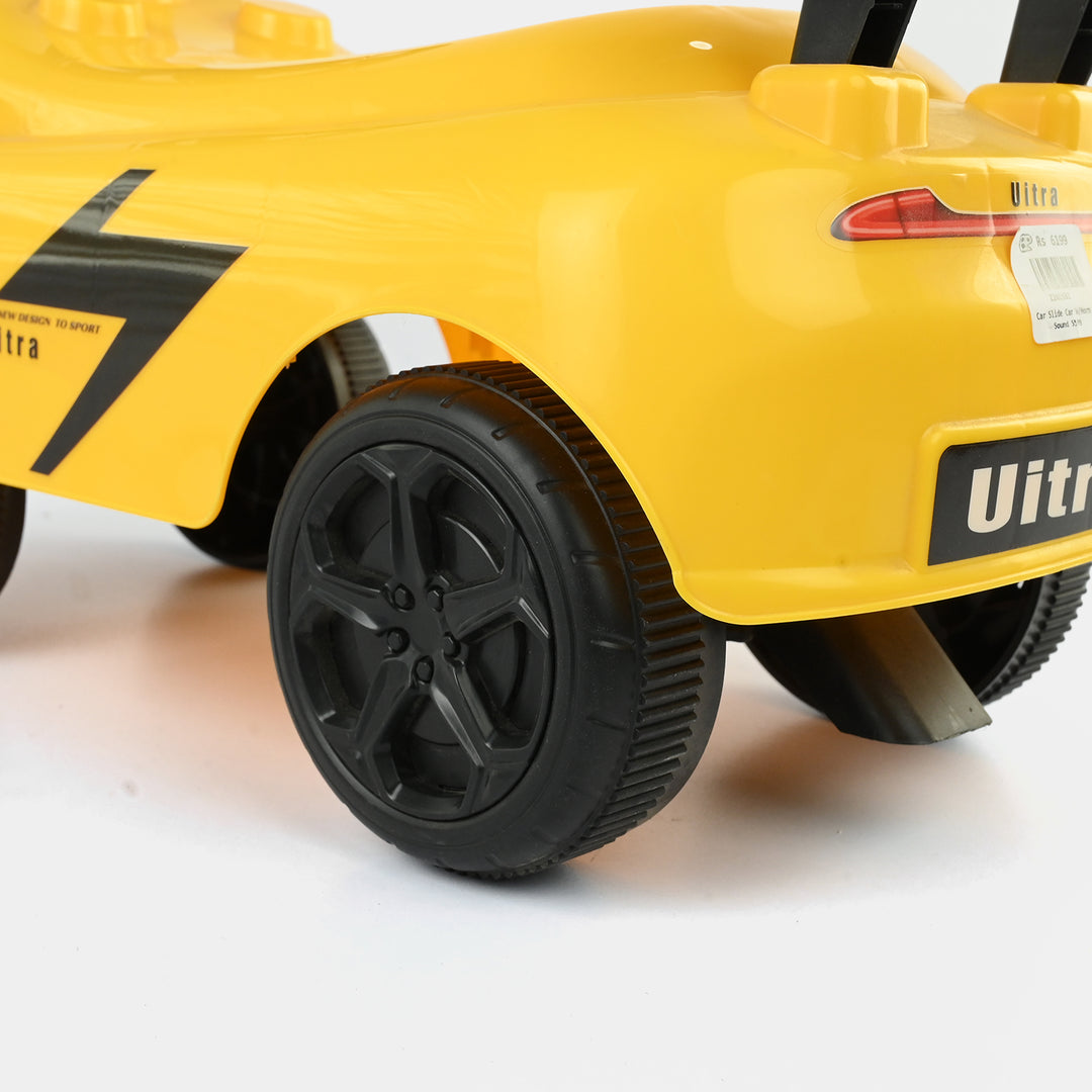 Ride On Push Car with Horn