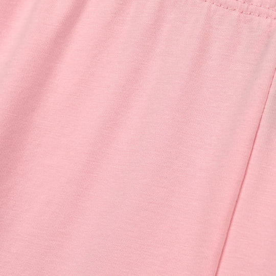 Infant Girls Lycra Jersey Plain Tights - Hot Pink
