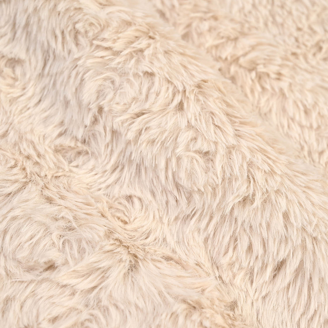 Infant Girls Sherpa Romper Cozy Vibe-OFF-White